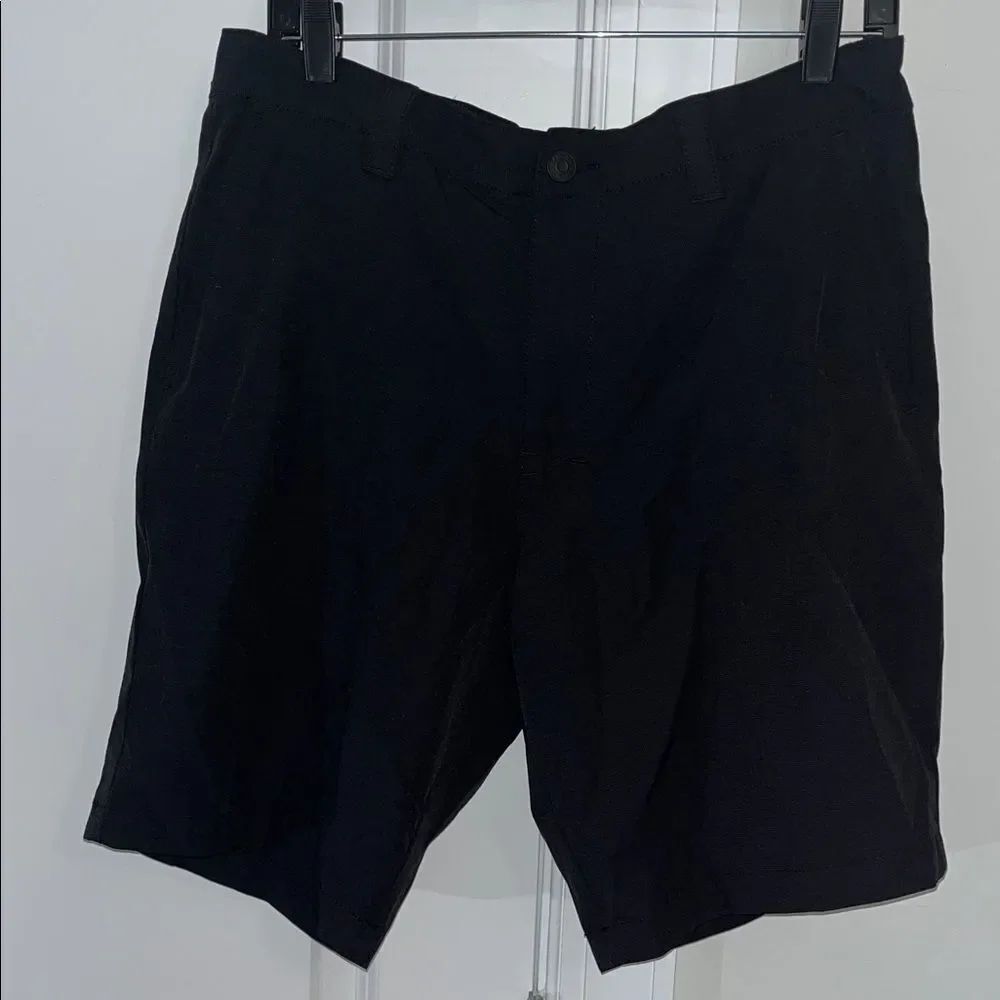 Black Banana Republic Active Shorts Elastic Classic Fit Stretch Men’s Poly Blend